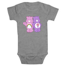 Infant's Care Bears Cheer Bear and Share Bear Onesie