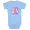 Infant's Care Bears Cheer Bear and Share Bear Onesie