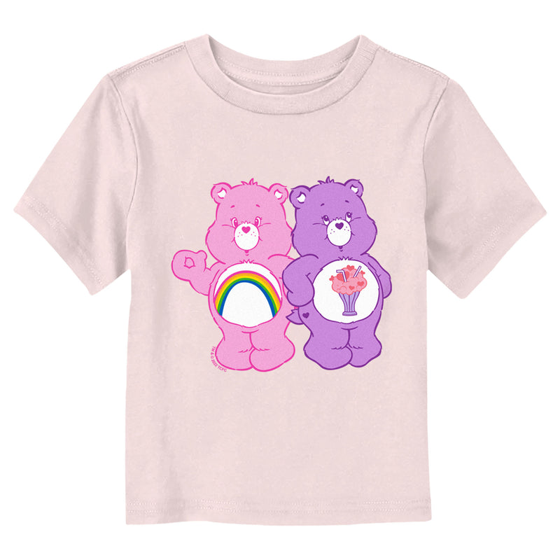 Toddler's Care Bears Cheer Bear and Share Bear Friends T-Shirt