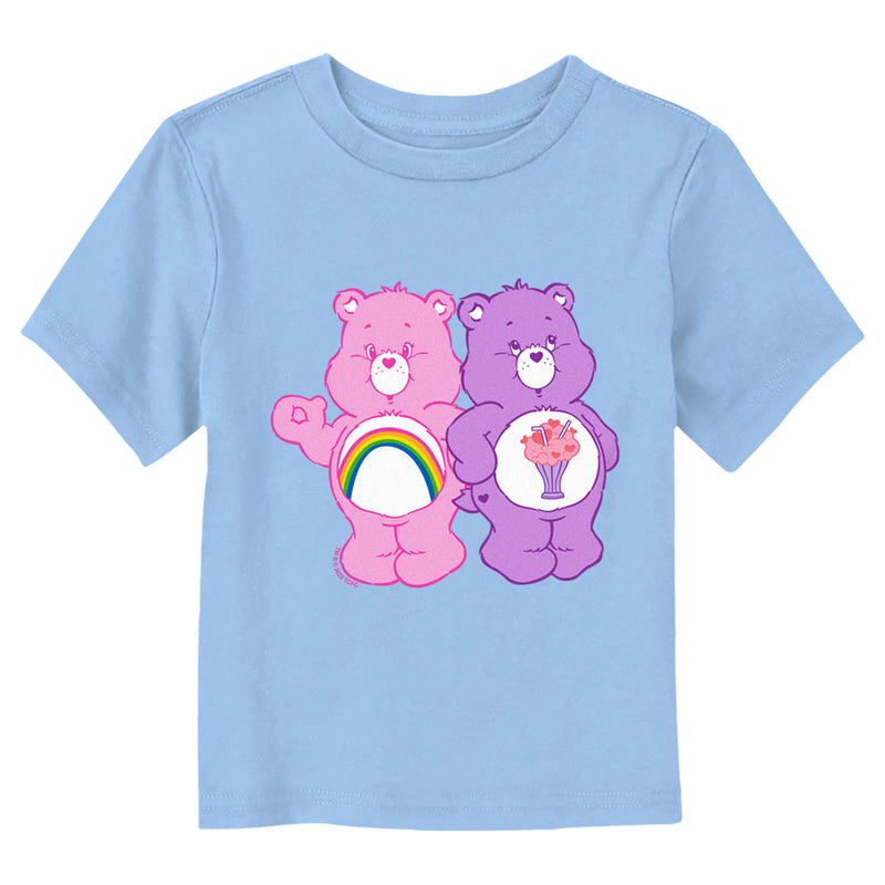 Toddler's Care Bears Cheer Bear and Share Bear Friends T-Shirt