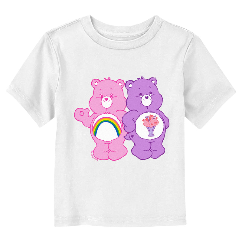 Toddler's Care Bears Cheer Bear and Share Bear Friends T-Shirt