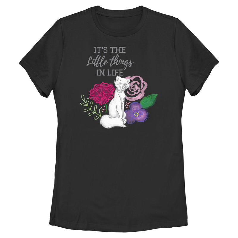 Women's Aristocats Duchess It’s the Little Things in Life T-Shirt