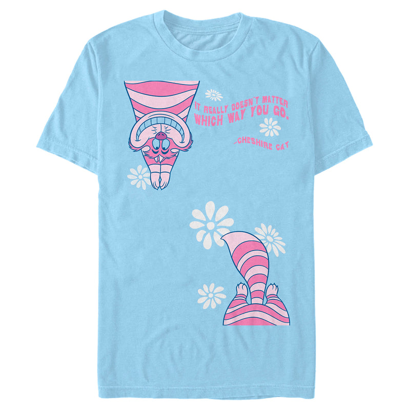 Men's Alice in Wonderland Cheshire Cat Split T-Shirt