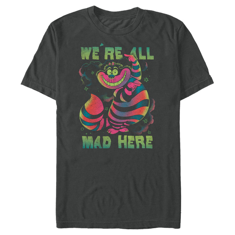 Men's Alice in Wonderland Rainbow Cheshire T-Shirt