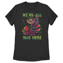 Women's Alice in Wonderland Rainbow Cheshire T-Shirt