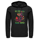 Men's Alice in Wonderland Rainbow Cheshire Pull Over Hoodie