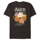 Men's Alice in Wonderland The Wildflowers Pansies T-Shirt