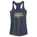 Junior's Bambi Friends Group Portrait Racerback Tank Top