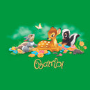 Junior's Bambi Friends Group Portrait T-Shirt