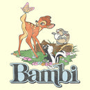 Men's Bambi Distressed Classic Scene T-Shirt