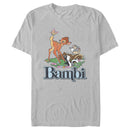 Men's Bambi Distressed Classic Scene T-Shirt