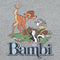 Men's Bambi Distressed Classic Scene Sweatshirt