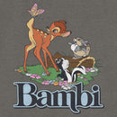 Junior's Bambi Distressed Classic Scene Sweatshirt