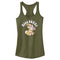 Junior's Bambi Miss Bunny Racerback Tank Top