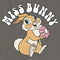 Junior's Bambi Miss Bunny Sweatshirt