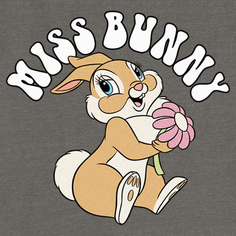 Junior's Bambi Miss Bunny Sweatshirt