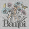 Men's Bambi Floral Sketch T-Shirt