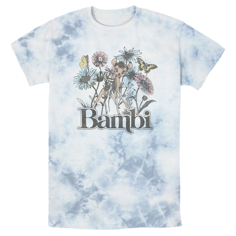 Men's Bambi Floral Sketch T-Shirt