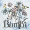 Men's Bambi Floral Sketch T-Shirt