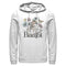 Men's Bambi Floral Sketch Pull Over Hoodie