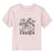 Toddler's Bambi Floral Sketch T-Shirt