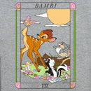 Men's Bambi Tarot Card Scene Sweatshirt