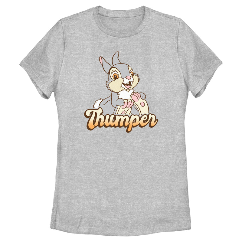 Women's Bambi Thumper Portrait T-Shirt