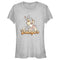 Junior's Bambi Thumper Portrait T-Shirt