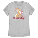 Women's Bambi Valentine's Day Thumper Miss Bunny T-Shirt