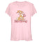 Junior's Bambi Valentine's Day Thumper Miss Bunny T-Shirt