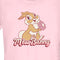 Junior's Bambi Valentine's Day Thumper Miss Bunny T-Shirt