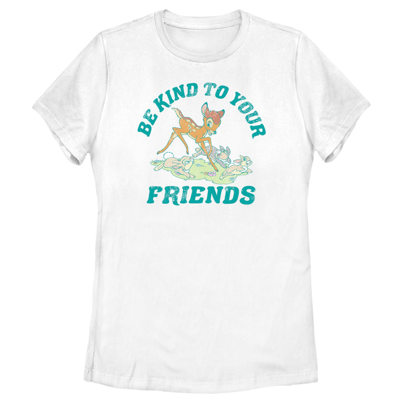 Women's Bambi Be Kind to Your Friends T-Shirt