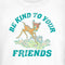 Junior's Bambi Be Kind to Your Friends T-Shirt