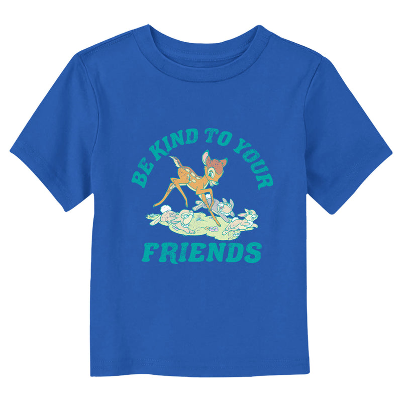 Toddler's Bambi Be Kind to Your Friends T-Shirt