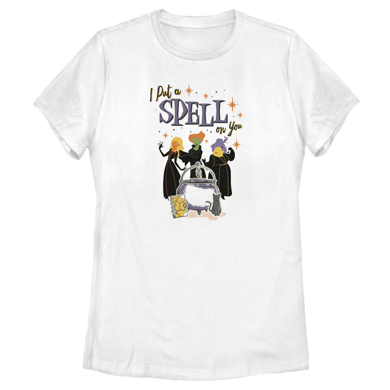 Women's Hocus Pocus Put a Spell on You Cauldron T-Shirt