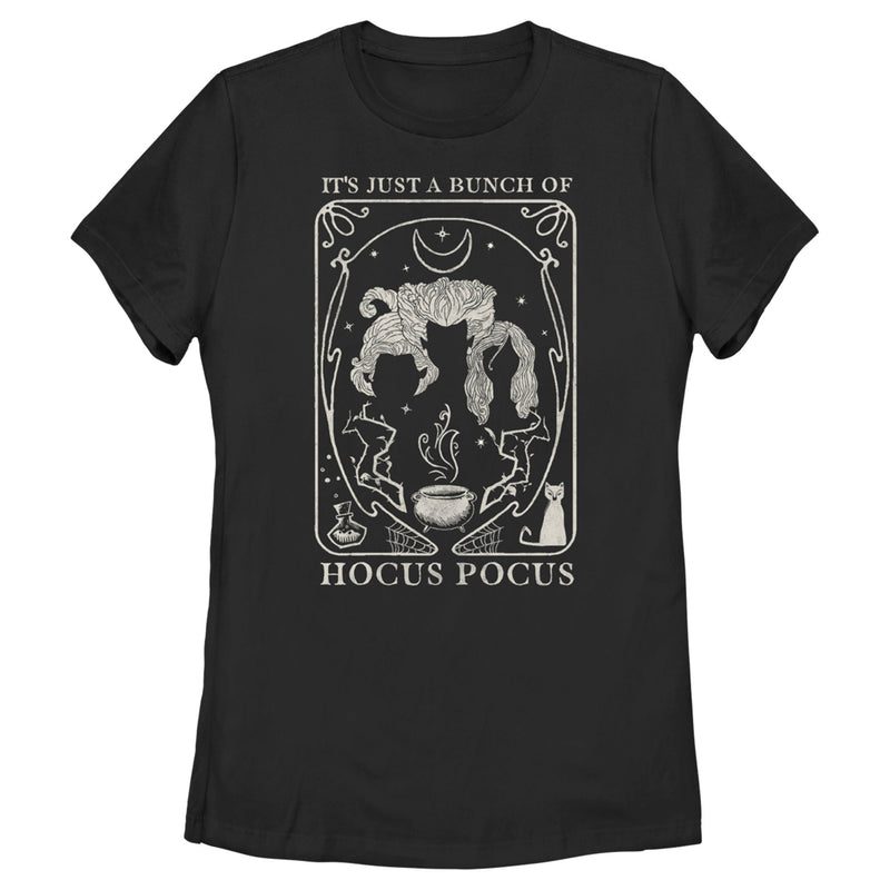 Women's Hocus Pocus Witch Tarot Card T-Shirt