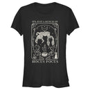 Junior's Hocus Pocus Witch Tarot Card T-Shirt