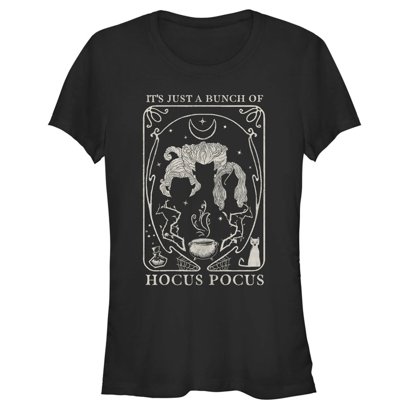 Junior's Hocus Pocus Witch Tarot Card T-Shirt