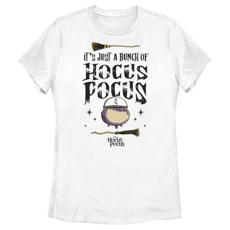 Women's Hocus Pocus Just a Bunch Quote T-Shirt