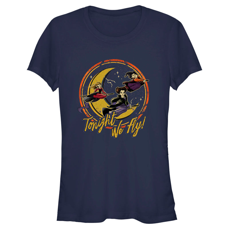 Junior's Hocus Pocus Tonight We Fly Moon T-Shirt