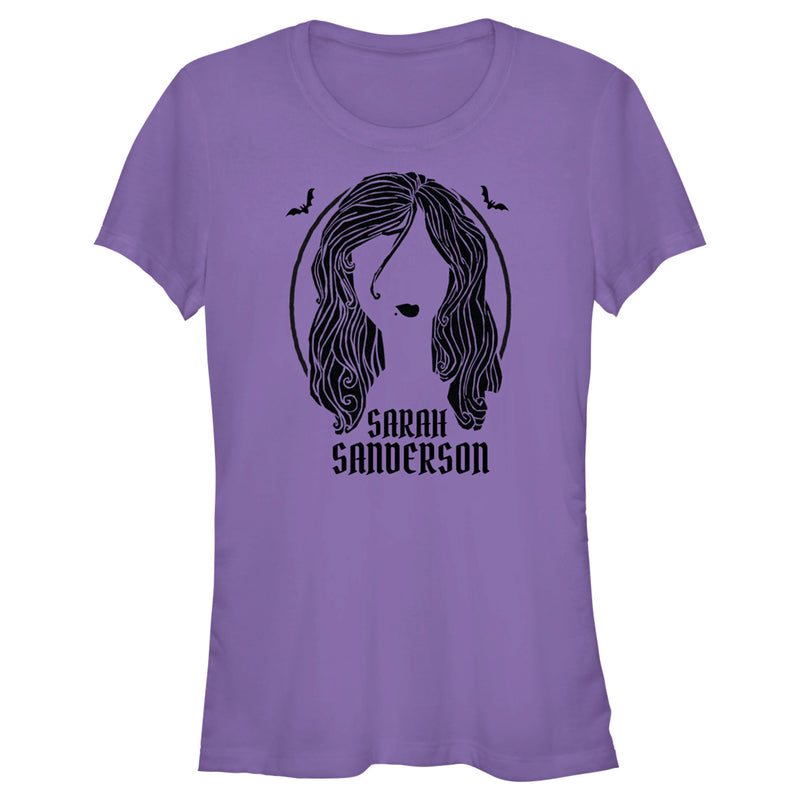 Junior's Hocus Pocus Sarah Sanderson Portrait T-Shirt