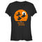 Junior's Hocus Pocus Witch Silhouette T-Shirt