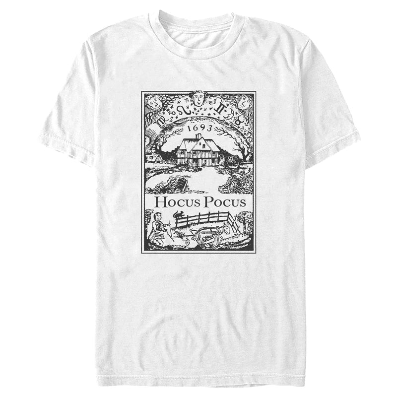 Men's Hocus Pocus Vintage Salem Poster T-Shirt