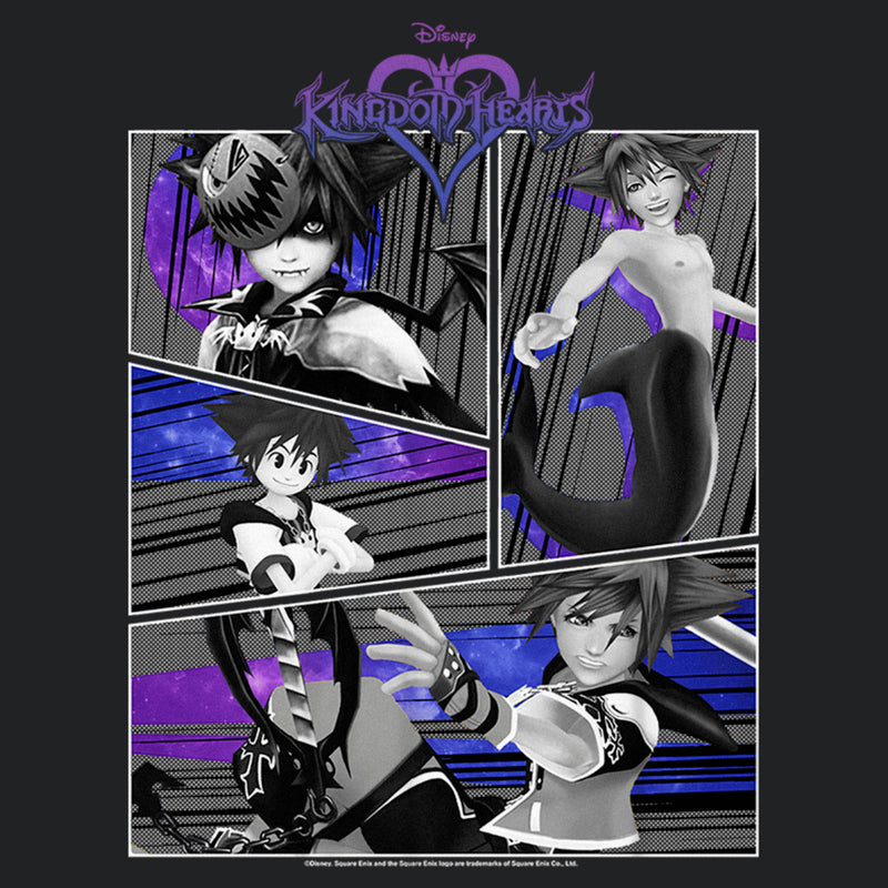 Women's Kingdom Hearts 1 Sora Different Styles Racerback Tank Top