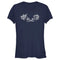 Junior's Kingdom Hearts 1 Sora and Kairi Doodle T-Shirt