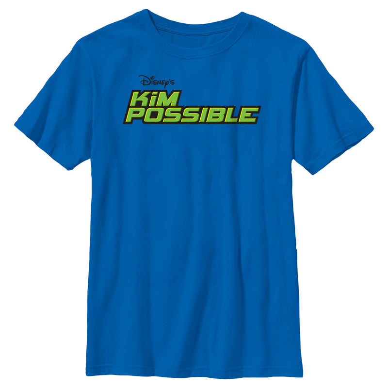 Boy's Kim Possible Classic Logo T-Shirt