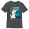 Boy's Kim Possible Retro Wave Rufus T-Shirt