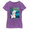 Girl's Kim Possible Retro Wave Rufus T-Shirt