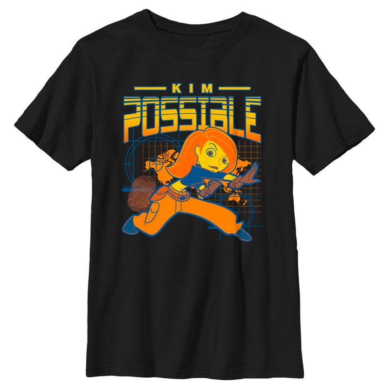 Boy's Kim Possible Mission Kim T-Shirt