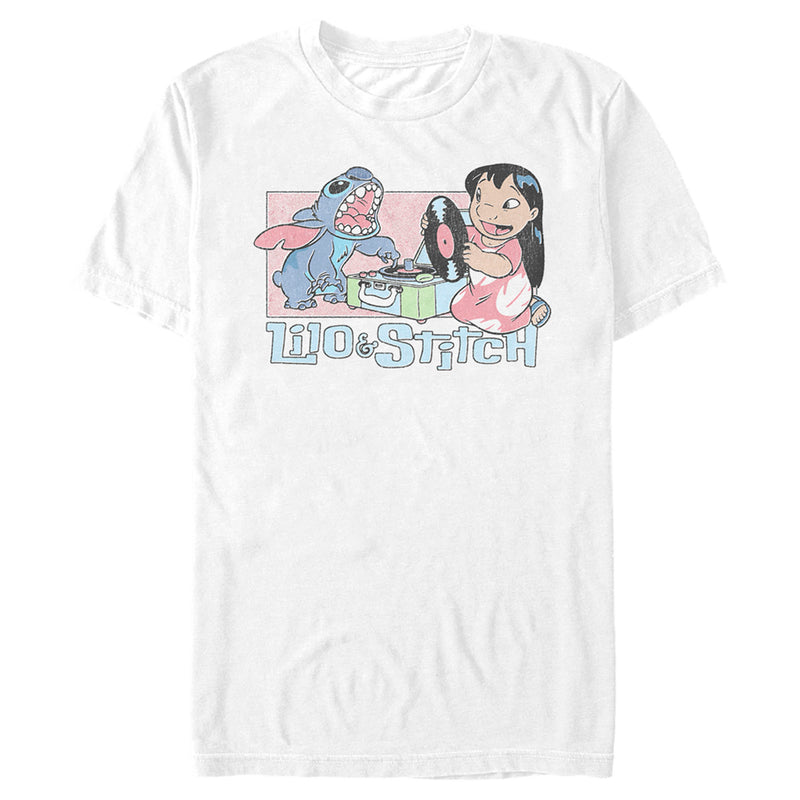 Men's Lilo & Stitch DJ Duo T-Shirt